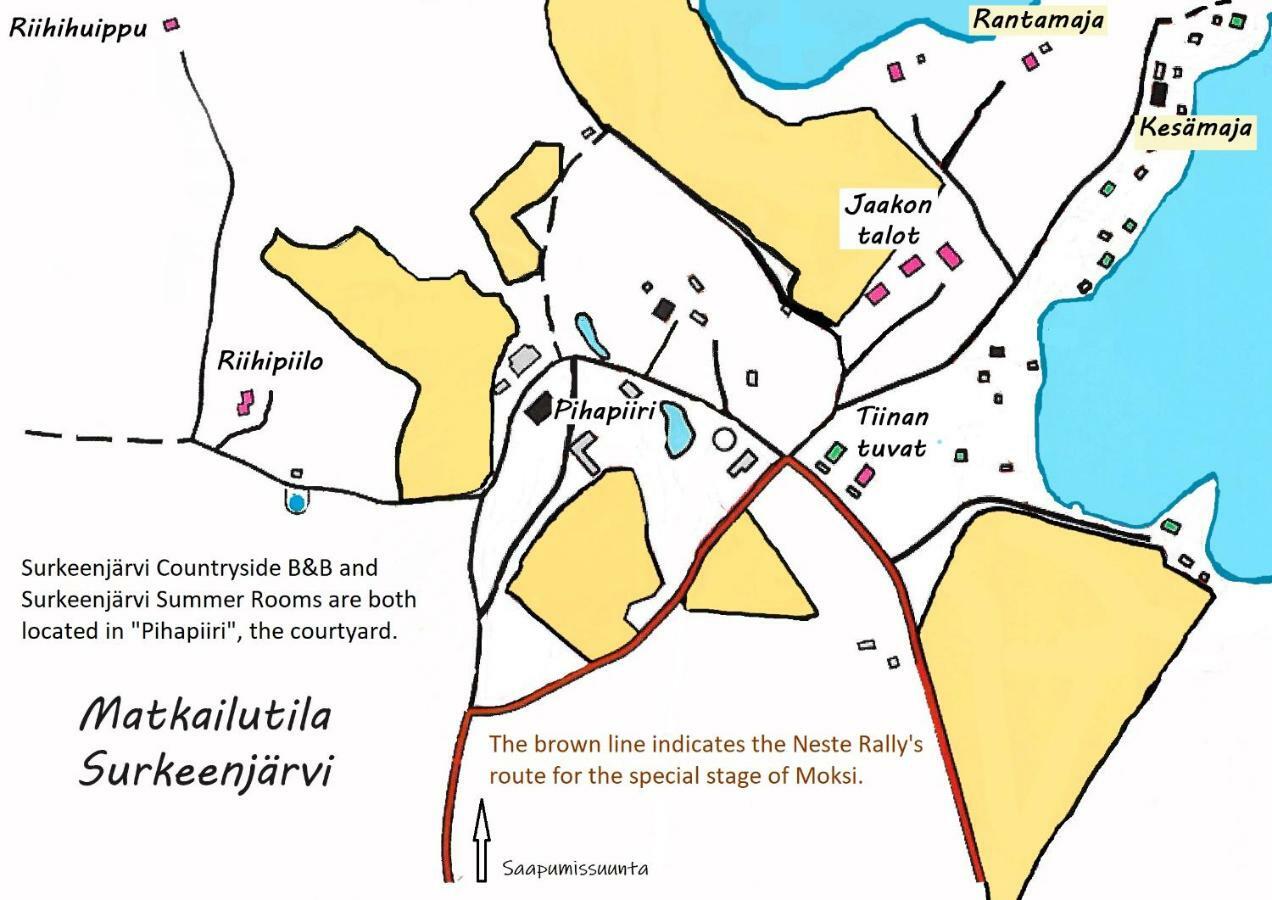 Surkeenjarvi Countryside B&B Moksinkyla Luaran gambar